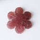 2" Snowflake Crystal Carvings Mini Christmas Best Crystal Wholesalers Purple Mica Howlite Pink Aragonite Strawberry Quartz Green Strawberry Quartz Labradorite Ruby in Zoisite Amazonite Red Aventurine
