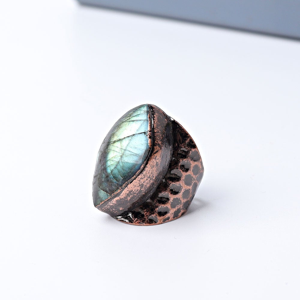 Labradorite Vintage Crystal Ring Best Crystal Wholesalers