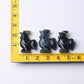 2" Moss Agate Rooster Crystal Carvings Animal Bulk Best Crystal Wholesalers
