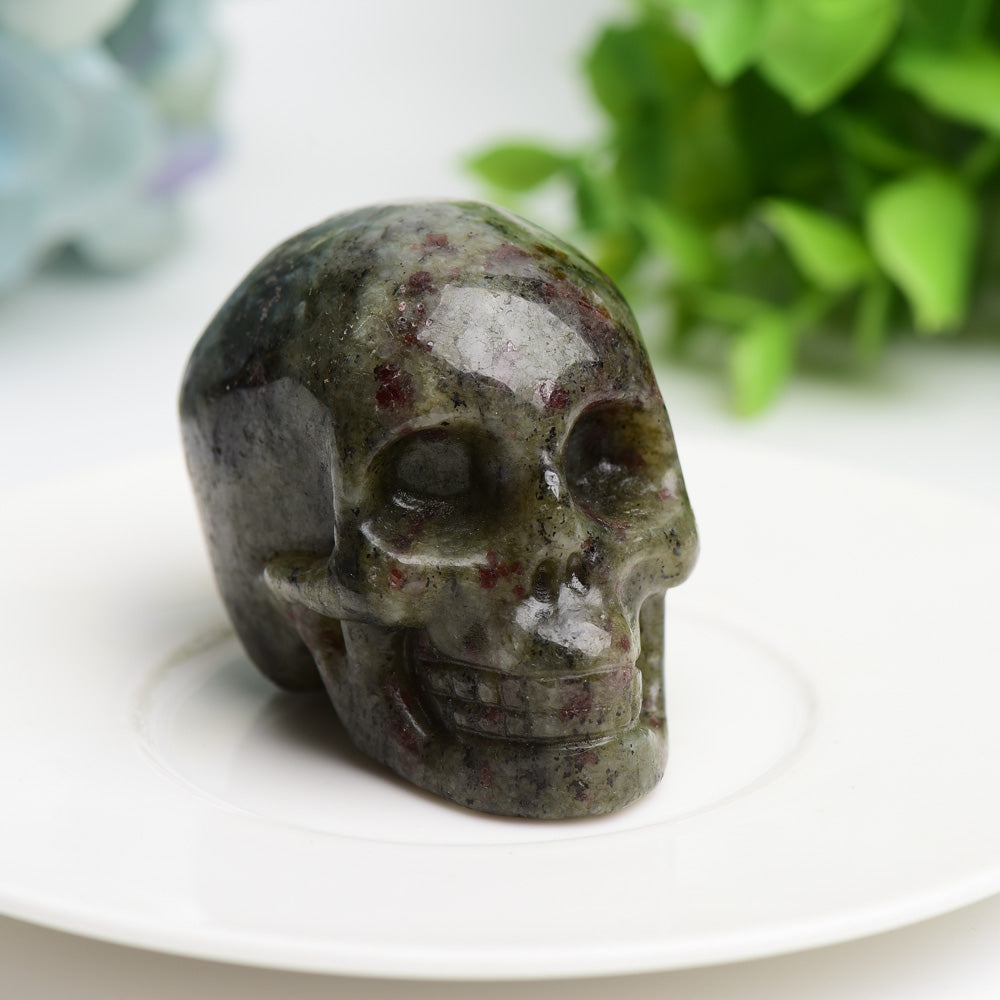 2.3” Mixed Crystal Skull for Bulk Wholesale