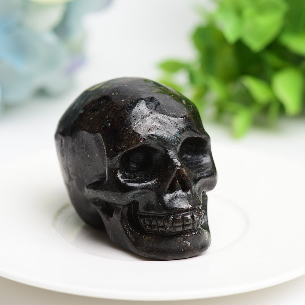 2.3” Mixed Crystal Skull for Bulk Wholesale