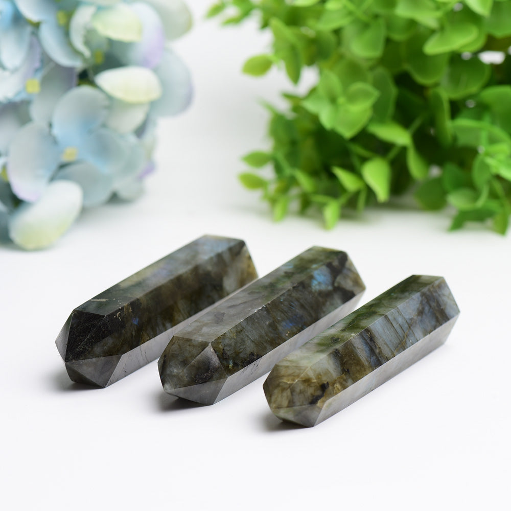 2.5"-4.5" Labradorite Point Bulk Wholesale