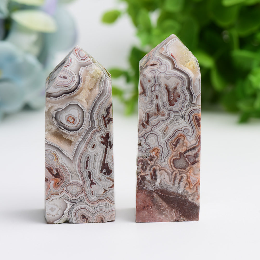 2.5"-4.5" Mexican Onyx Tower Bulk Wholesale