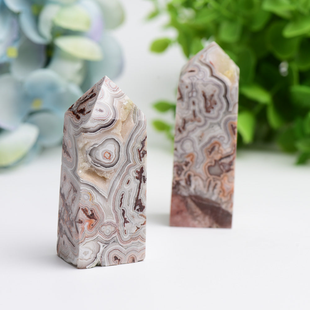 2.5"-4.5" Mexican Onyx Tower Bulk Wholesale