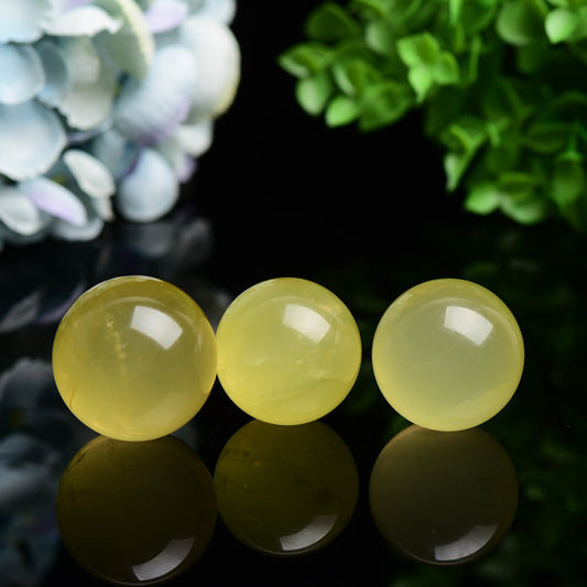 1.2"-1.5" Citrine Sphere Bulk Wholesale