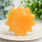 2.4" Mixed Crystal Sunflower Carving Bulk Wholesale