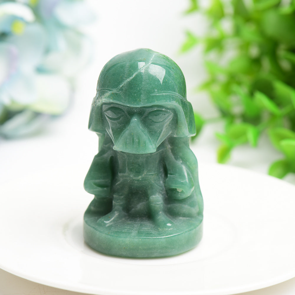 2.5" Mixed Crytsal Darth Vader Crystal Carving Bulk Wholesale