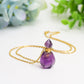 Mixed Crystal Necklace with Perfume Bottle