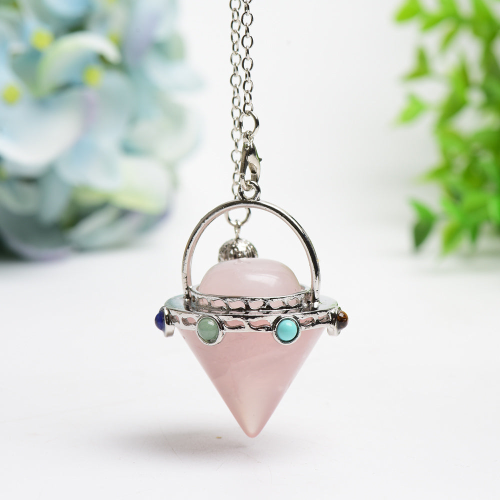 Mixed Crystal New Design Arrow Head Pendulum Bulk Wholesale