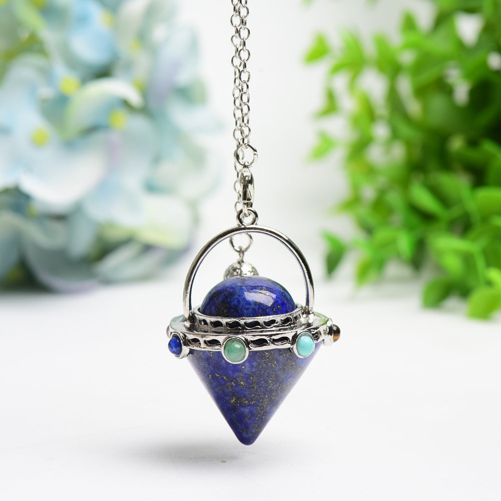 Mixed Crystal New Design Arrow Head Pendulum Bulk Wholesale