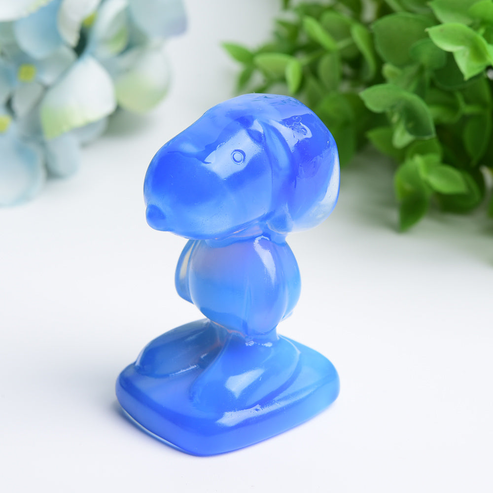 Mixed Crystal Snoopy Carving Bulk Wholesale