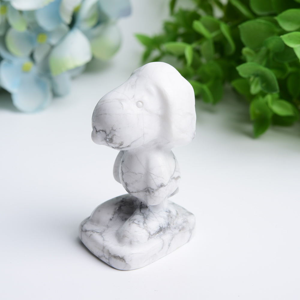 Mixed Crystal Snoopy Carving Bulk Wholesale