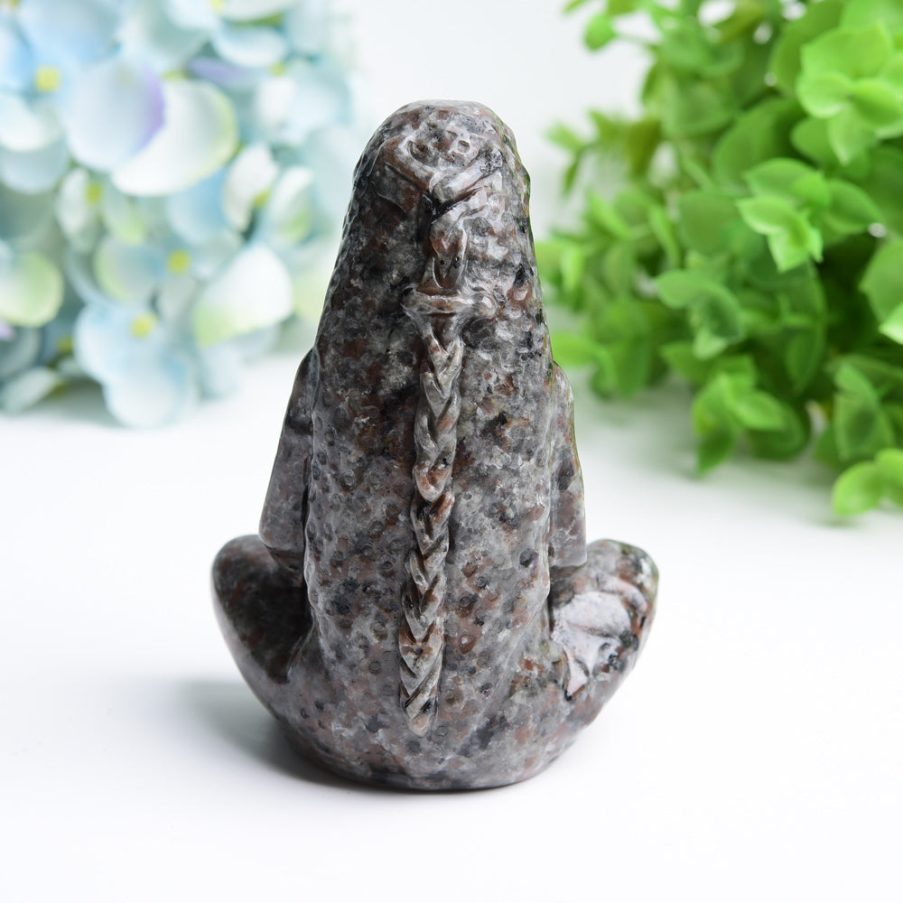 3.9" Yooperlite Mother of The Earth Crystal Carving Bulk Wholesale