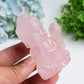2.2"-3.2" Rose Quartz Buddha Crystal Carving Bulk Wholesale