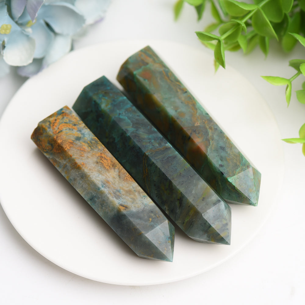 3.0"-4.0" Phoenix Stone Crystal Point Bulk Wholesale