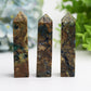 3.0"-4.0" Azurite Grow with Malachite Stone Crystal Point Bulk Wholesale