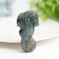 2.0" Labradorite Hippocampus Crystal Carving Bulk Wholesale