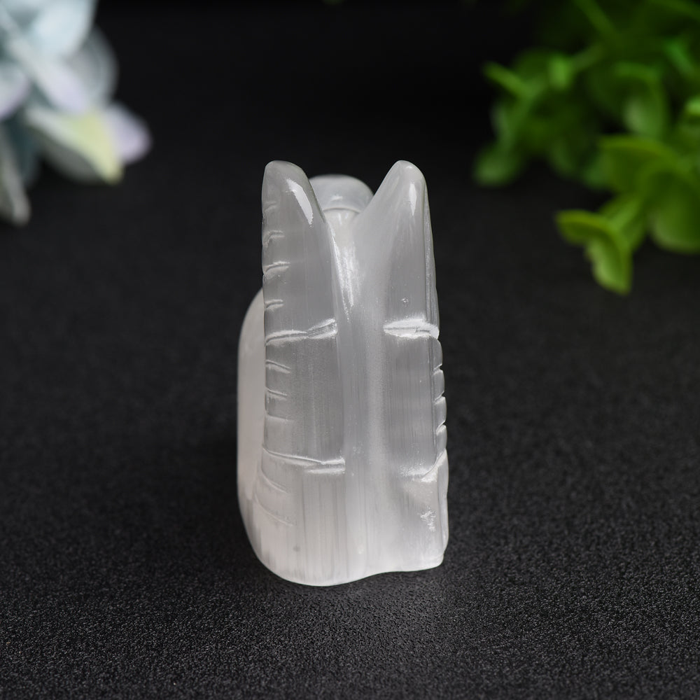 2.6" Selenite Fairy Crystal Carving Bulk Wholesale