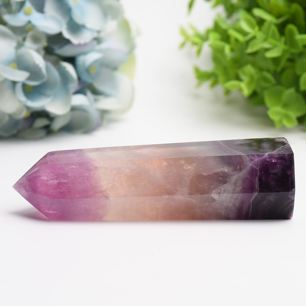 5.0"-8.0" Rainbow Fluorite Tower Bulk Wholesale