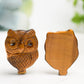 1.3" Yellow Tiger's Eye Owl Crytsal Carving Bulk Wholesale