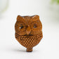 1.3" Yellow Tiger's Eye Owl Crytsal Carving Bulk Wholesale