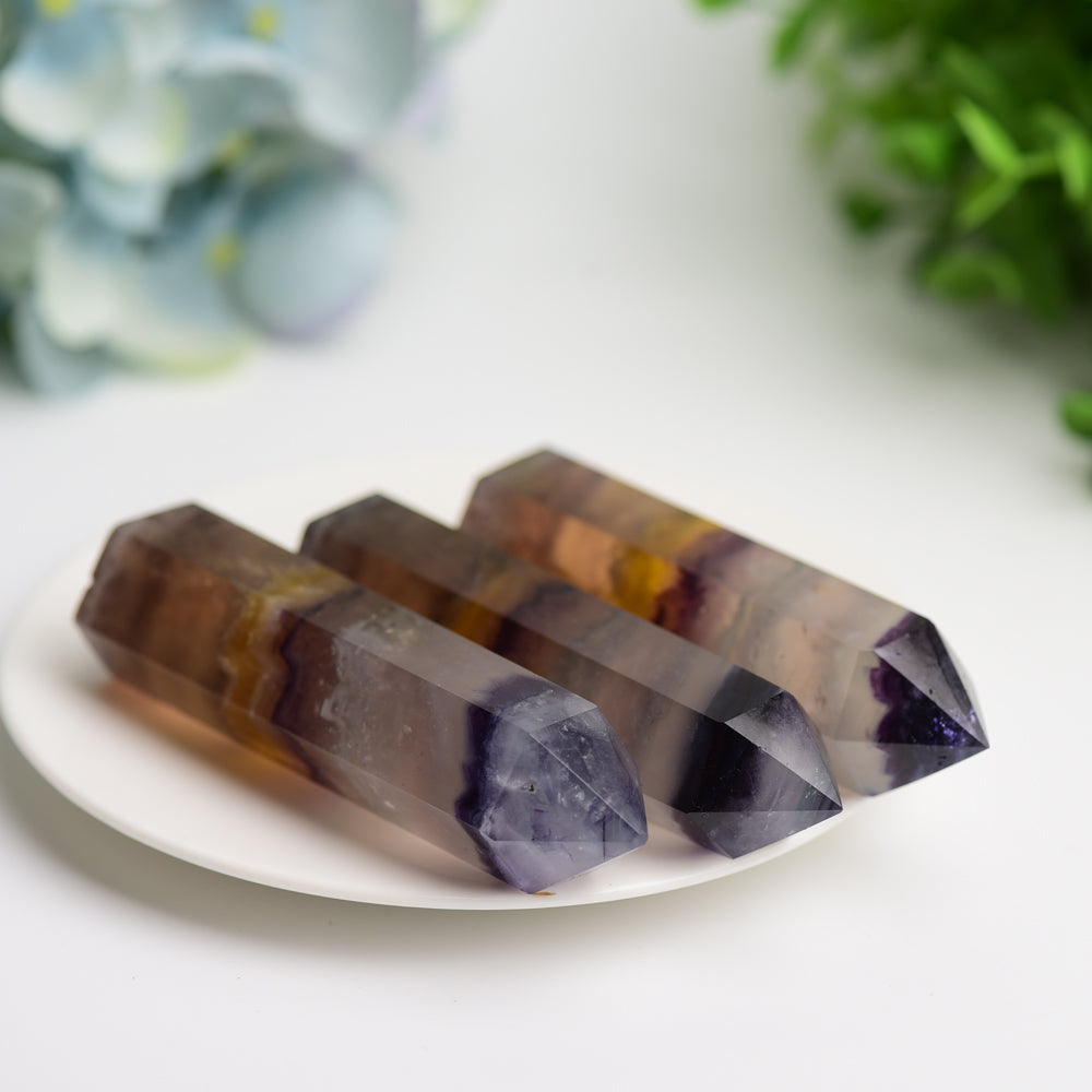 3.5"-4.0" Fluorite Crystal Tower Bulk Wholesale