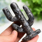 3.8" Larvikite Cactus Crystal Carving Bulk Wholesale