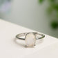 Mixed Crystal Silver Plated Cooper Rings Bulk Wholesale