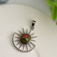 Mixed Crystal Sun Shape Pendant Bulk Wholesale