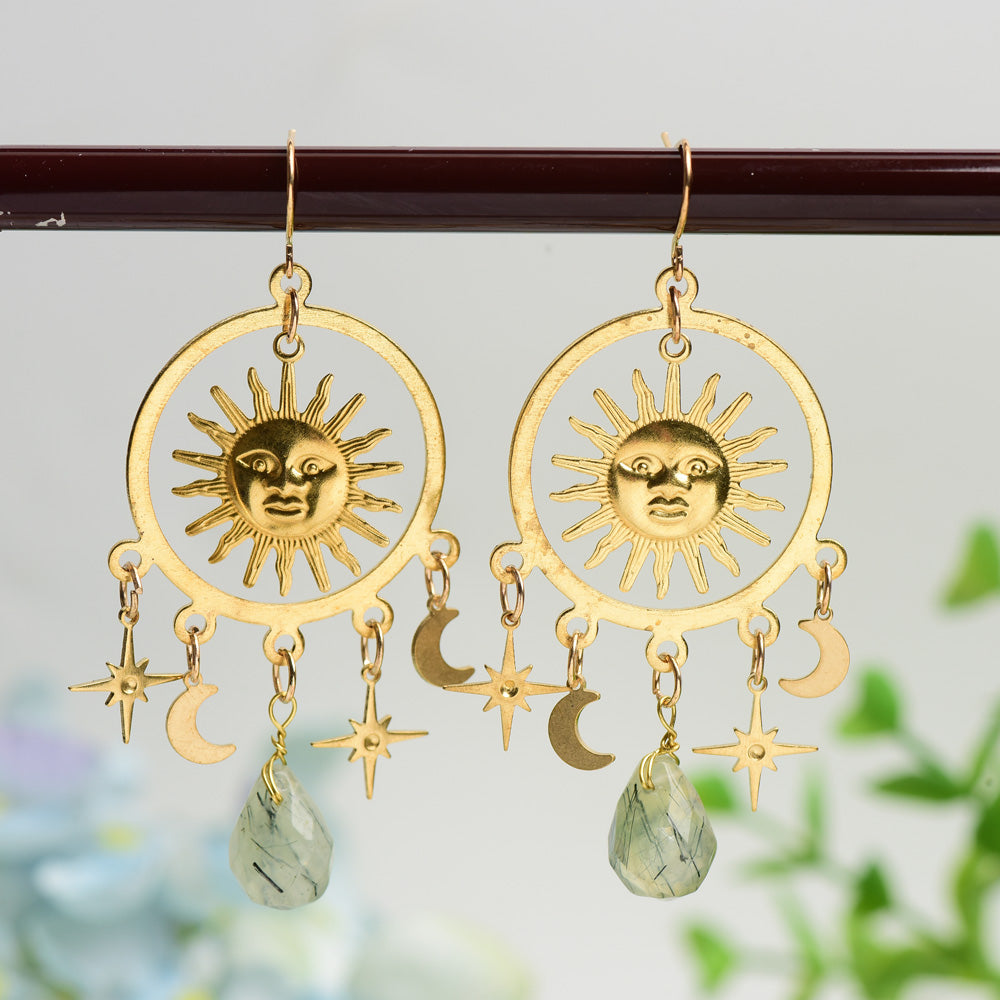 Earrings with Crsystal Decor Bulk Wholesale