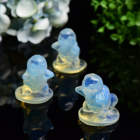 2.2" Opalite Squirtle Crystal Carving Bulk Wholesale