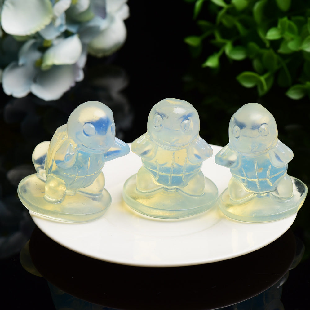 2.2" Opalite Squirtle Crystal Carving Bulk Wholesale