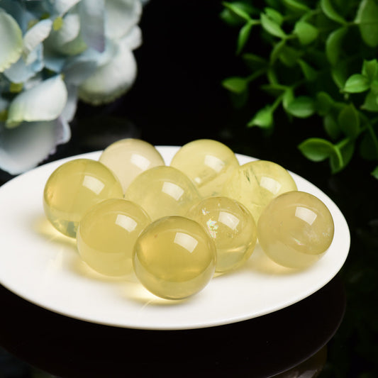 23mm Citrine Sphere Bulk Wholesale