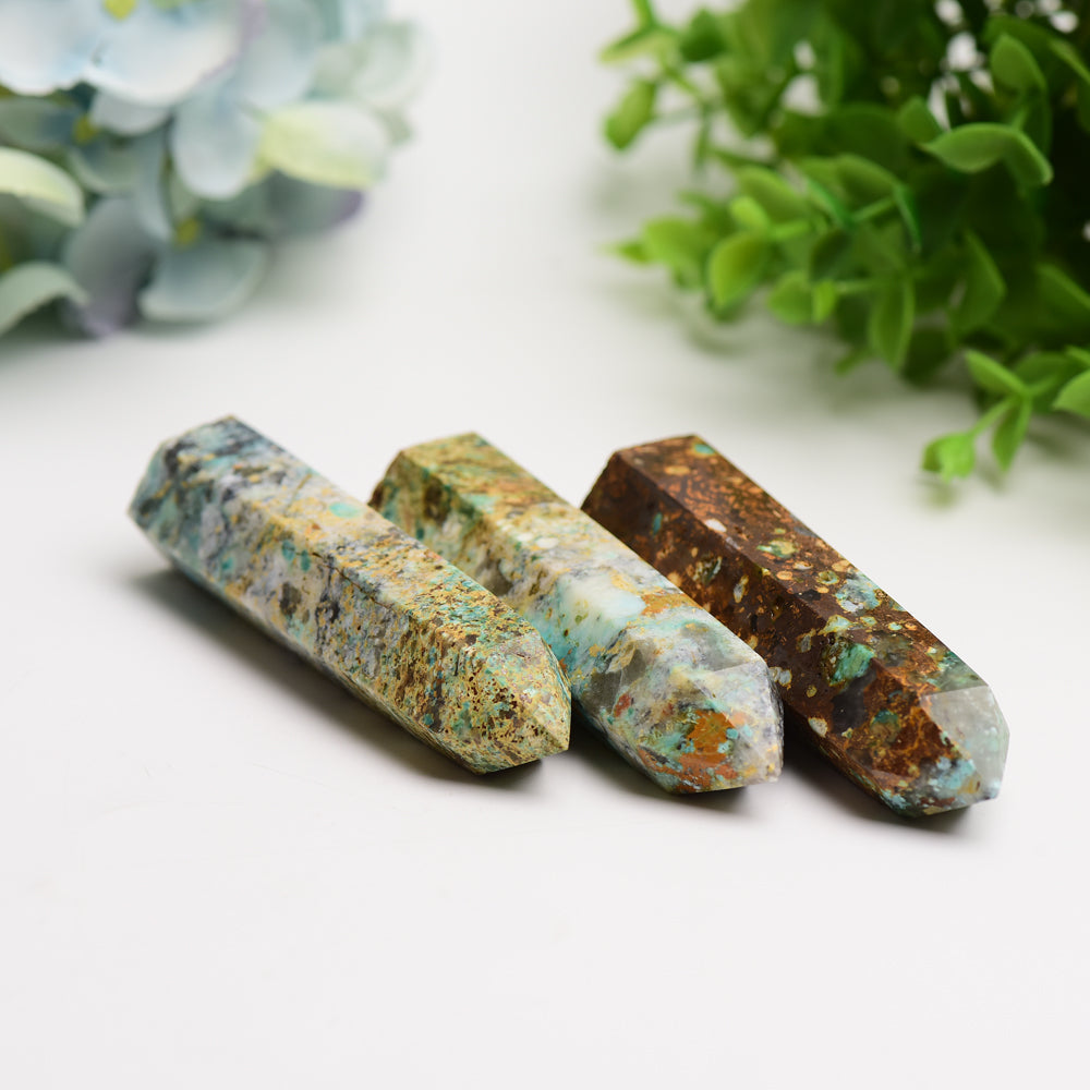 3.3"-4.0" Imperial Jasper Crystal Point Bulk Wholesale