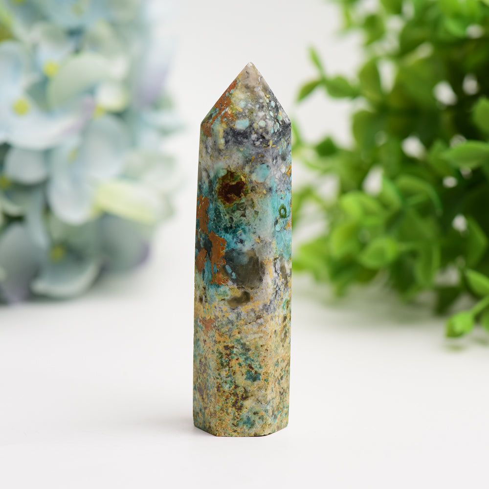 3.3"-4.0" Imperial Jasper Crystal Point Bulk Wholesale