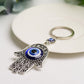 Metal Hand Shape with Evil's Eye Key Chain Bulk wholesale