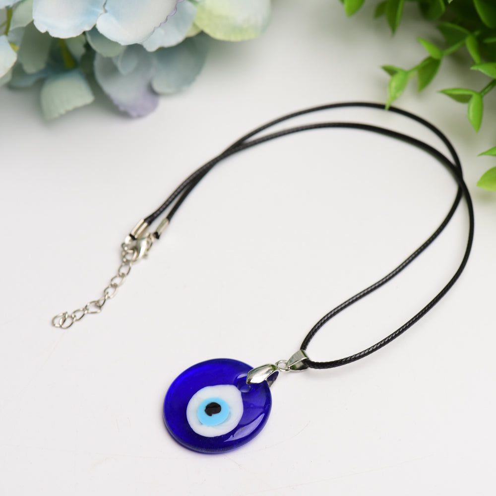 Evil's Eye Design Pendant Necklace                                                                                                                              Bulk Wholesale