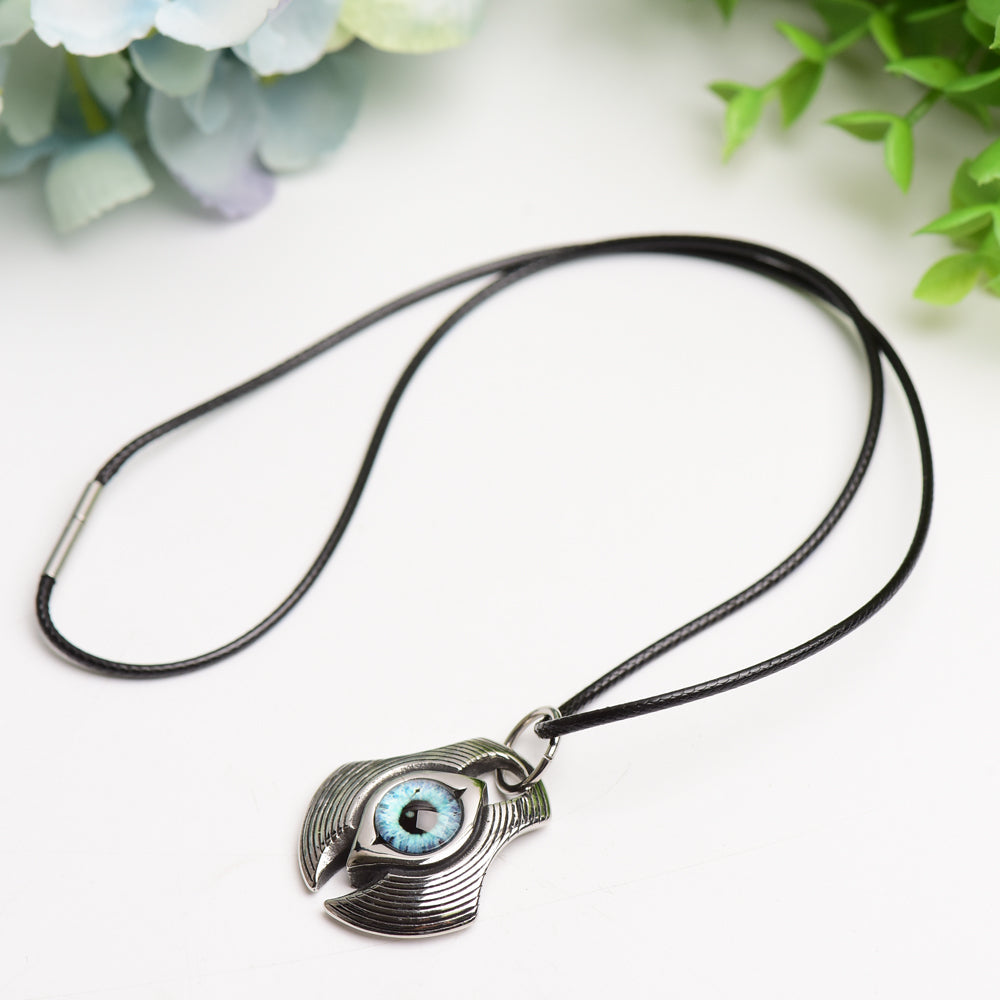 Evil's Eye Design Pendant Necklace                                                                                                                              Bulk Wholesale