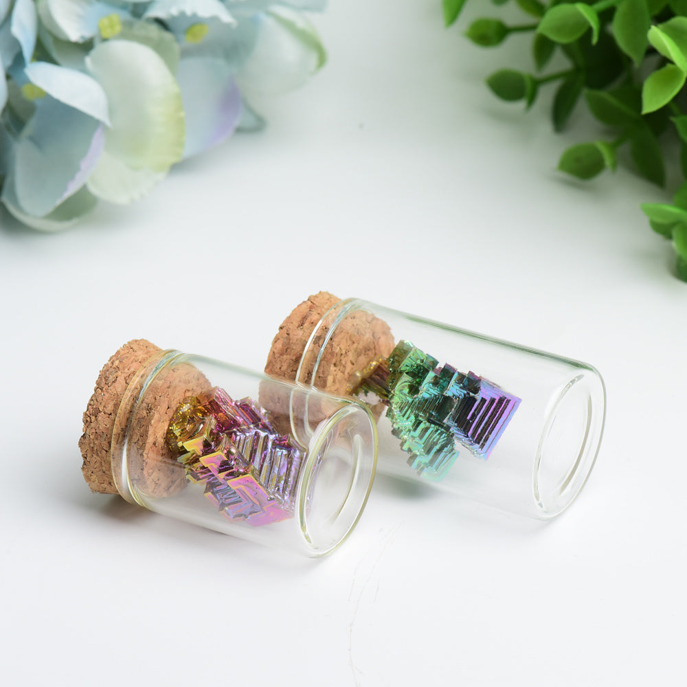 Bismuth in Glass Wish Bottle Bulk Wholesale