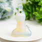 3.0" Mixed Crystal Yoga Cat Crystal Carving Bulk Wholesale