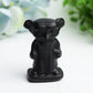 Black Obsidian Cartoon Carvings Bulk Wholesale