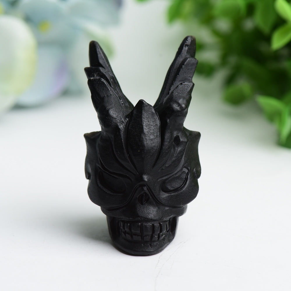 Black Obsidian Cartoon Carvings Bulk Wholesale