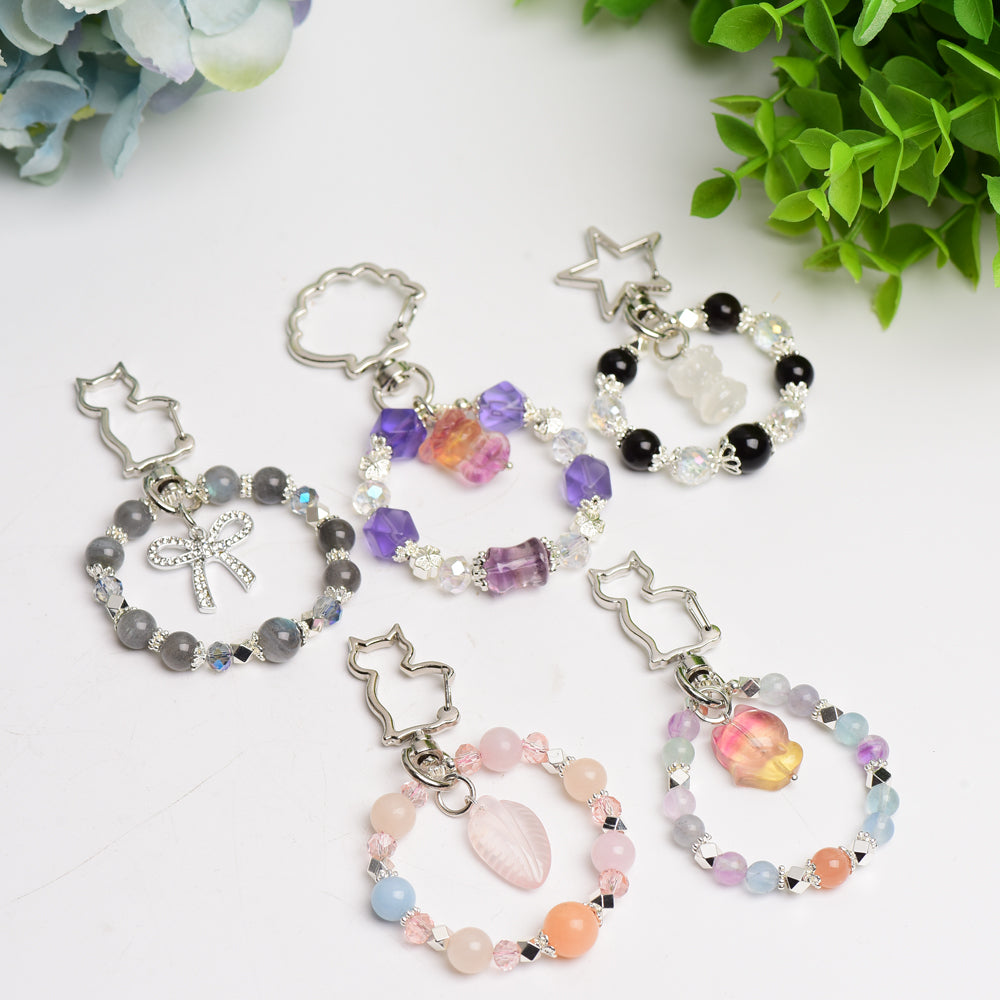 Mixed Crystal Bracelet with Decor Bulk Wholesale