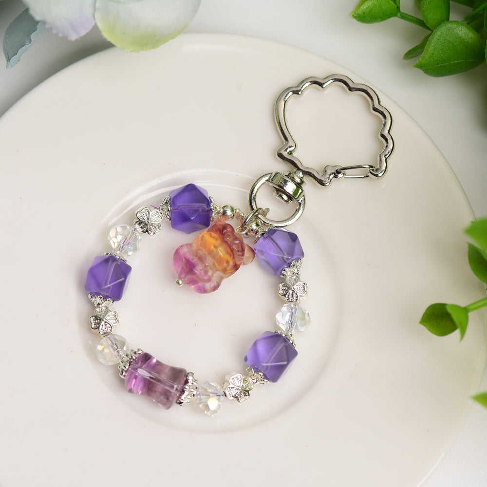 Mixed Crystal Bracelet with Decor Bulk Wholesale