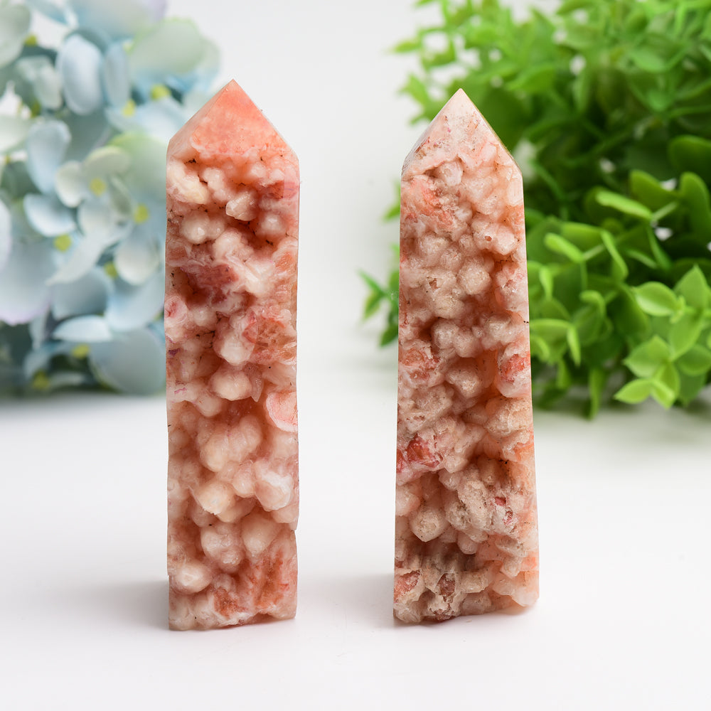 4.0"-6.0" Calcite Cluster Crystal Tower Bulk Wholesale