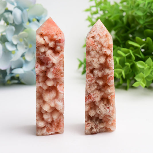 4.0"-6.0" Calcite Cluster Crystal Tower Bulk Wholesale