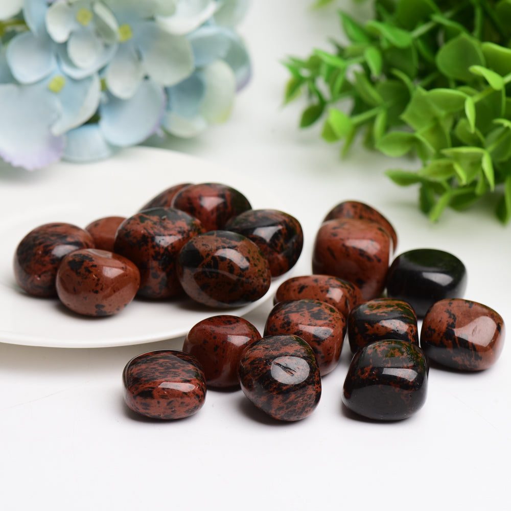 Mahogany Crystal Tumbles Bulk Wholesale