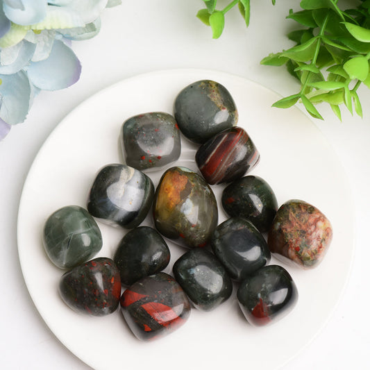 Blood Stone Crystal Tumble Bulk Wholesale