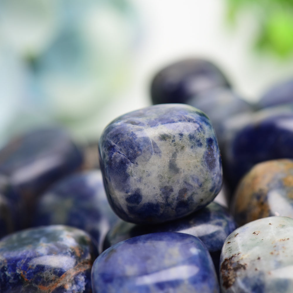 Sodalite Crystal Tumbles Bulk Wholeslae