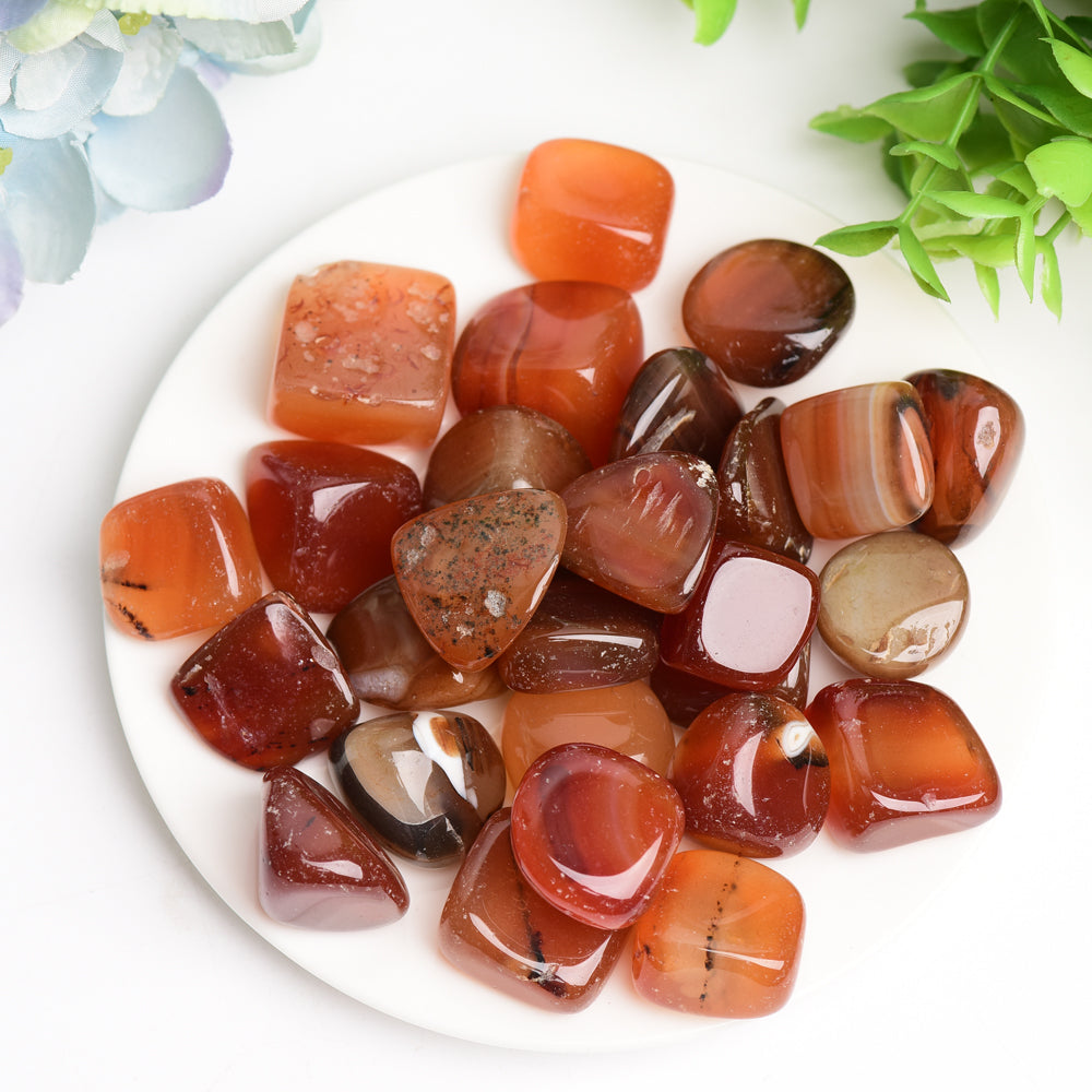 Carnelian Crystal Tumble Bulk Wholesale